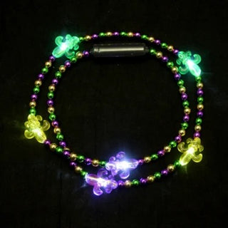 Light up Fleur De lis beads Qty 75 