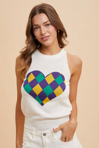 Mardi Gras tank top