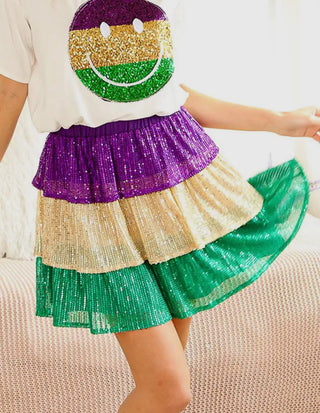 Mardi gras Skirt