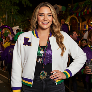 Mardi Gras La Weezy Ana Sequin Jacket