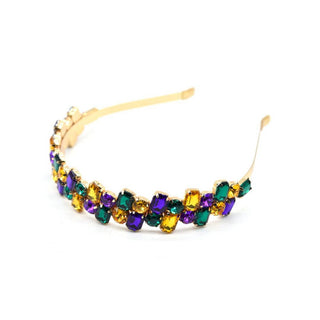 Mardi Gras Jeweled Headband