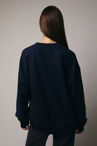 Crew Neck Long Sleeve Christmas Charms Sweatshirt