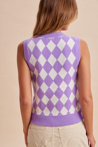 Mardi Gras Magnolia Embroidery Sweater