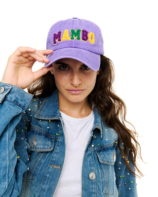 MG chenille MAMBO baseball cap