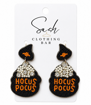 Hocus Pocus Halloween Earrings