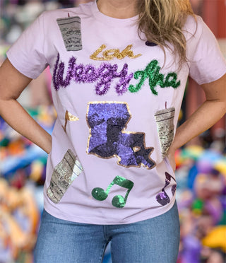 Lah weezy ana mardi gras shirt