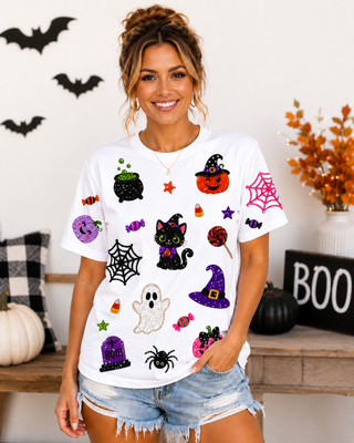 Halloween Sequin T-Shirt