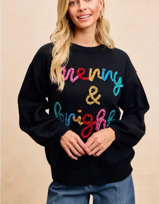 Merry & Bright Christmas Sweater