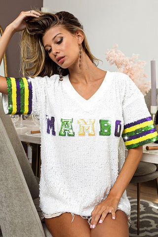 Mambo Sequin Top 