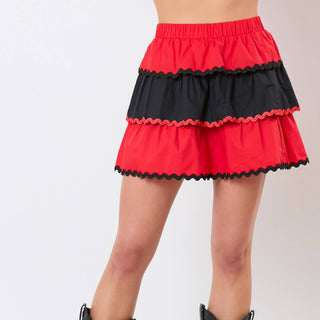 Color Block Game Day Skirt 