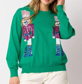 Nutcracker Sequin Sweatshirt 