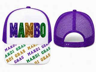 Mambo Sequin Mardi Gras Hat