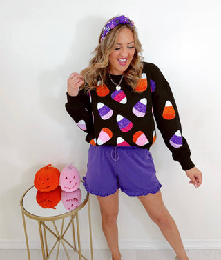 Candy Corn Queen Sweatshirt