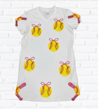 Softball Sequin Dress