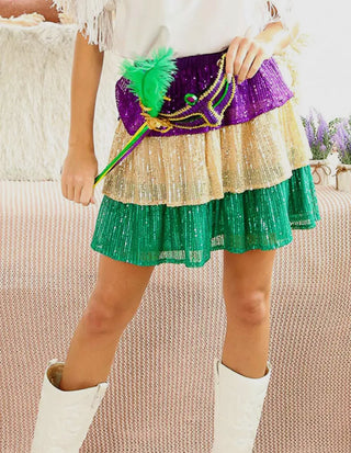 Mardi gras Skirt