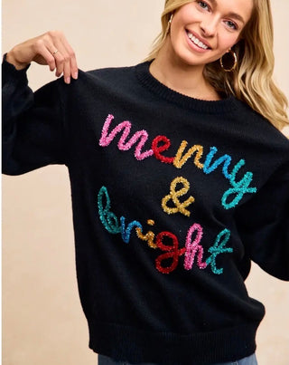 Merry & Bright Christmas Sweater