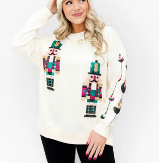 Nutcracker Sequin Sweater