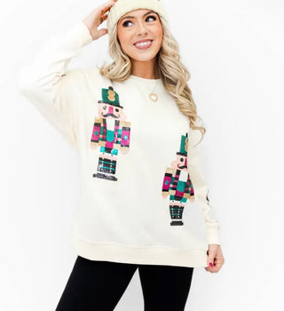 Nutcracker Sequin Sweater