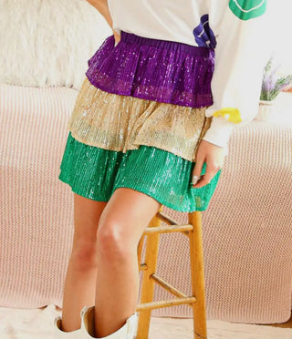 Mardi gras Skirt