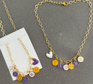 Gameday Tigers Necklace