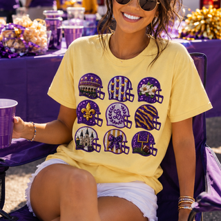 LSU Sequin game day shirt 
