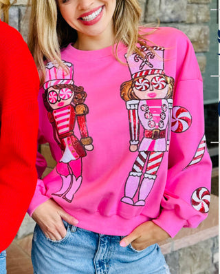 Nutcracker Pink Sweatshirt 