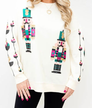Nutcracker Sequin Sweater