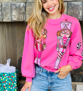 Nutcracker Pink Sweatshirt 