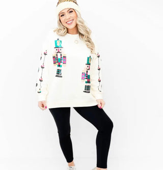 Nutcracker Sequin Sweater
