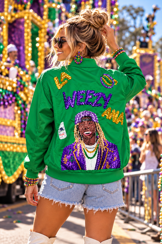 Mardi Gras La Weezy Ana Sequin Jacket