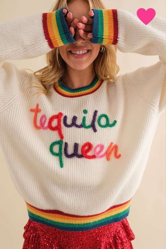 tequila queen sweater