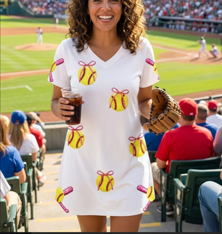 Softball Sequin Dress
