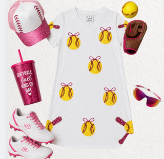 Softball Sequin Dress