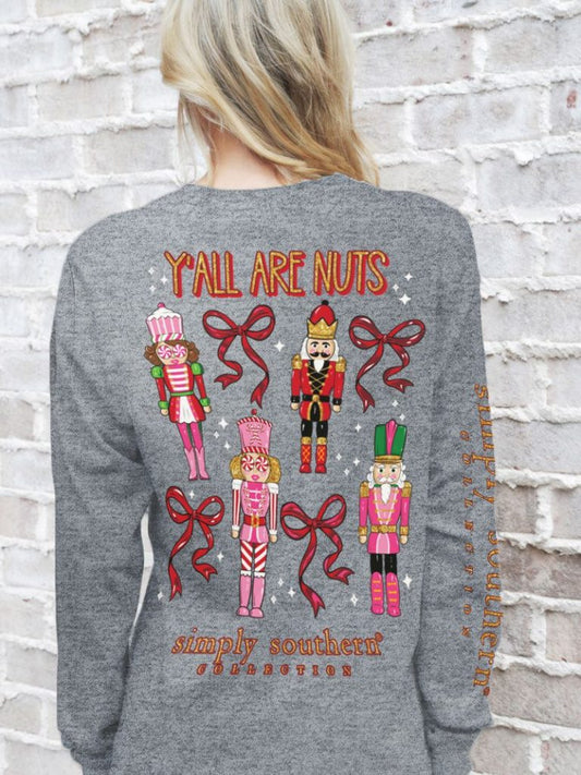 Y’all are Nuts Nutcracker Christmas T-Shirt