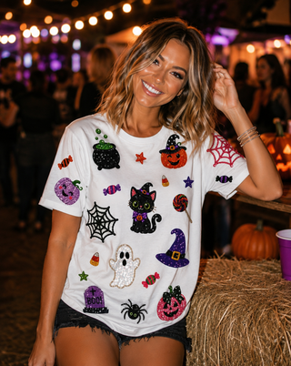 Halloween Sequin Shirt