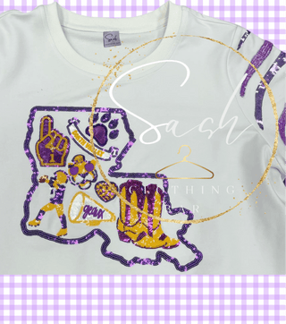 Tigers Game Day 2 Piece set with Skort