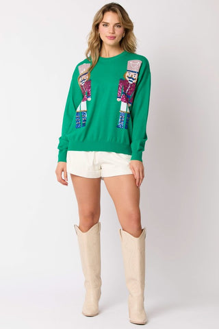 Nutcracker Sequin Sweatshirt 