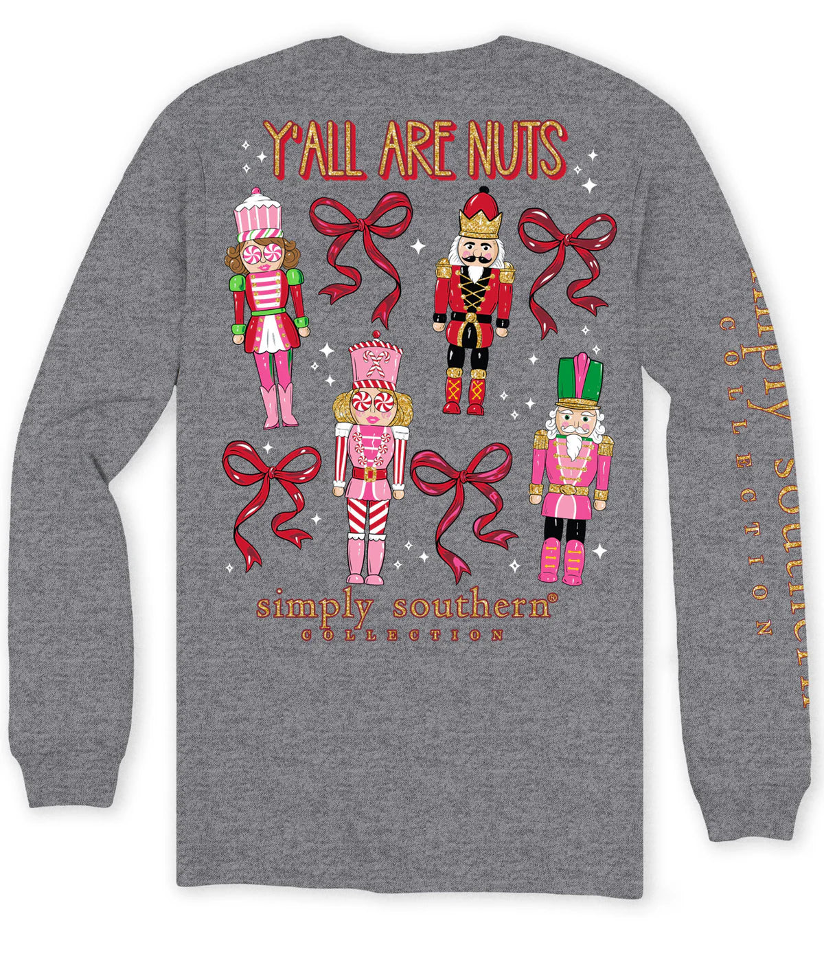 Y’all are Nuts Nutcracker Christmas T-Shirt