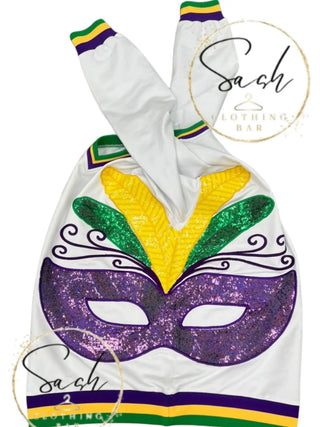Mardi Gras King Cake Sequin Sweatshirt (Copy)