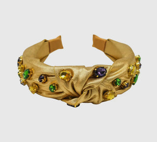 Mardi Gras Jeweled Headband