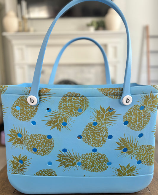 Summer Beach Bag Dupe Pineapple