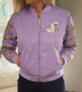 STTDB Tiger Striped Sequin Jacket