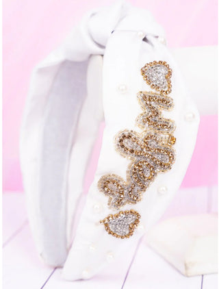 Wifey Sequin Headband 