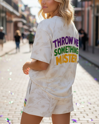Mardi gras throw me something mister set