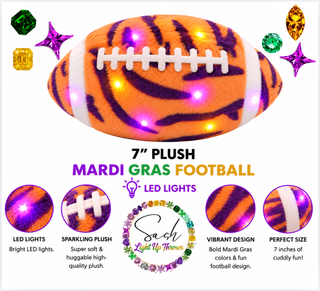 Tiger Footballs Light Up Set of 25