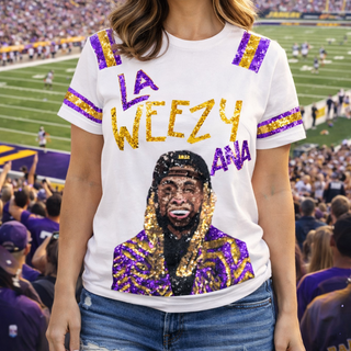 La weezy ana sequin t-shirt 