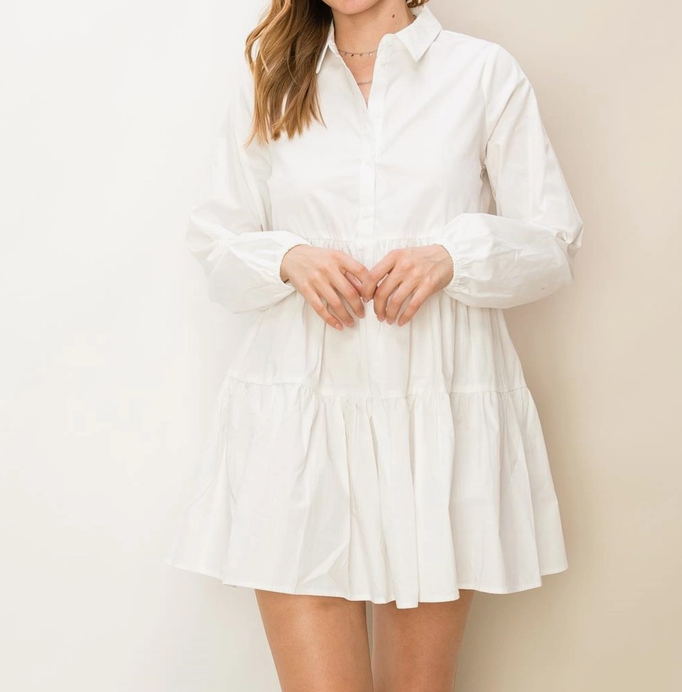 Need my Love White Dress