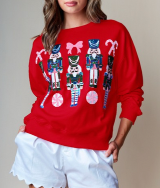 Nutcracker Sequin Sweater