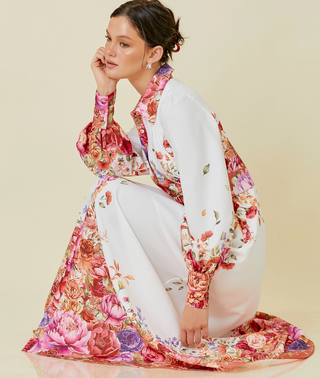 Floral Print Maxi Dress