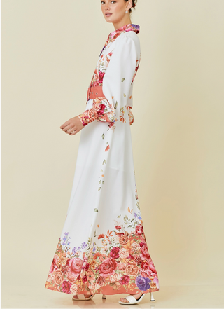 Floral Print Maxi Dress